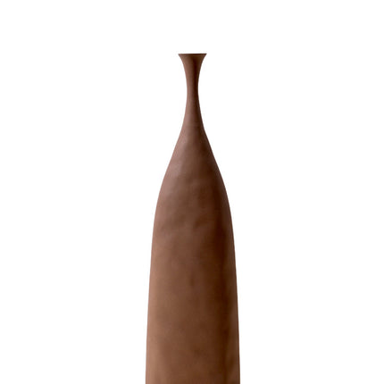 Nordic Style Handmade Ceramic Vase Blue Brown White