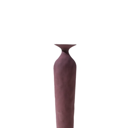 Nordic Style Handmade Ceramic Vase Blue Brown White