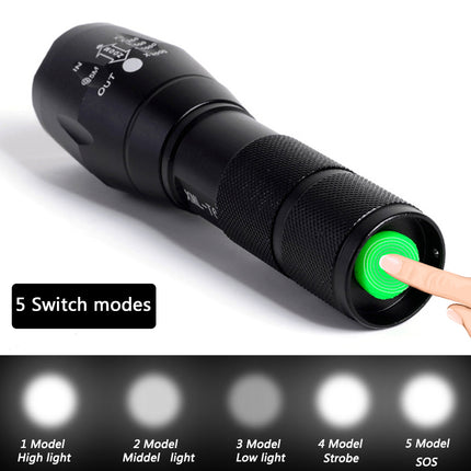 Peekaboo Studio Rechargeable Super Bright Waterproof Flashlight