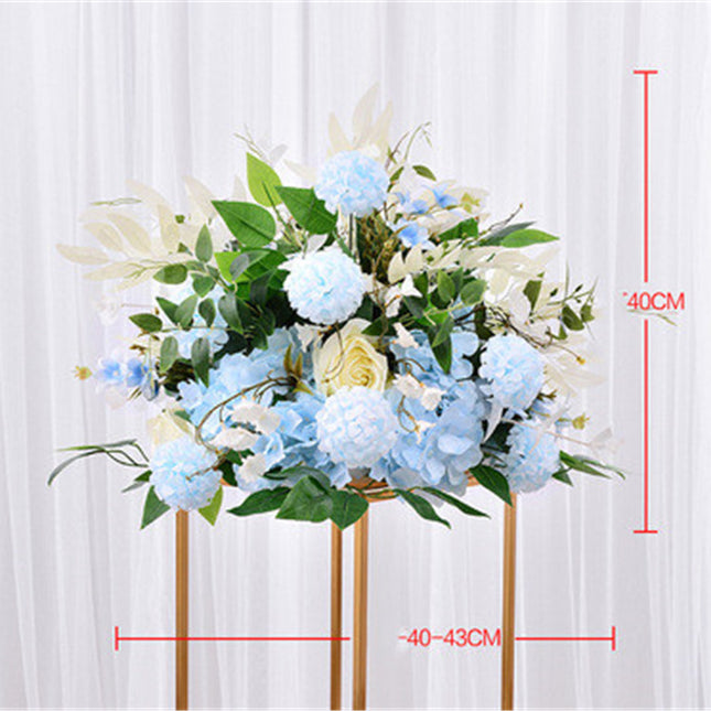 Peekaboo Studio 40 cm Artificial Flower Ball - Vibrant Table Decoratio