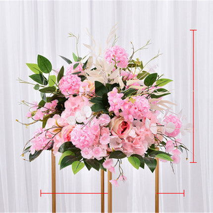 Peekaboo Studio 40 cm Artificial Flower Ball - Vibrant Table Decoratio