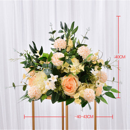Peekaboo Studio 40 cm Artificial Flower Ball - Vibrant Table Decoratio