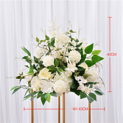 Peekaboo Studio 40 cm Artificial Flower Ball - Vibrant Table Decoratio