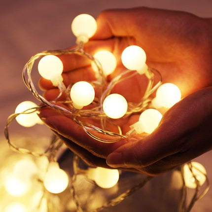 Peekaboo Studio LED Lantern Ball String Lights - Flashing & Star Desig