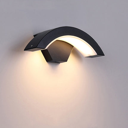 Peekaboo Studio Curved Moon LED Wall Light with Induction Sensor