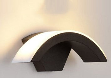 Peekaboo Studio Curved Moon LED Wall Light with Induction Sensor