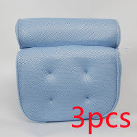 Air Mesh Bath Pillow for Tub, Spa & Jacuzzi – Head, Neck, Shoulder & Back Support