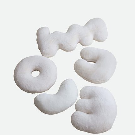 Rabbit Velvet Nordic Style Bedside Pillow