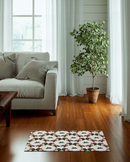 Cozy Winter Wonderland Snowman Plush Area Rug - Embrace Comfort and Classic Charm