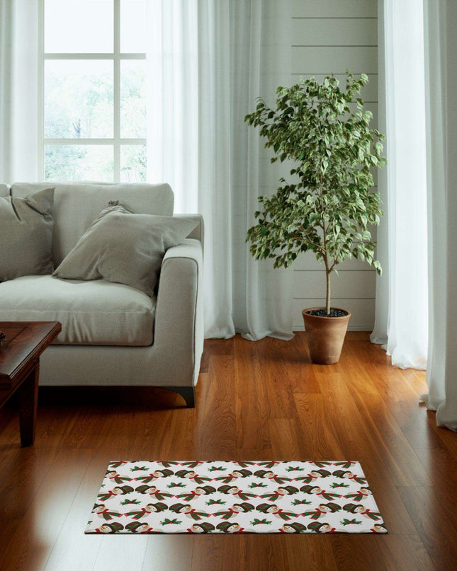 Cozy Winter Wonderland Snowman Plush Area Rug - Embrace Comfort and Classic Charm