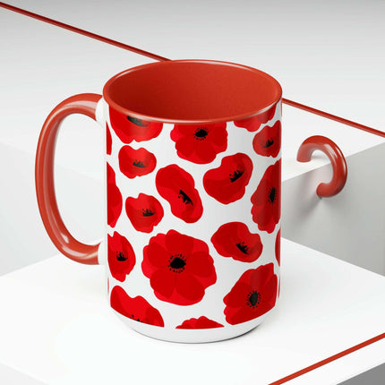 Sophisticated Dual-Color Ceramic Coffee Cups - Maison d'Elite Enigma Series