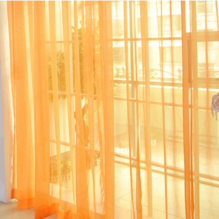 Peekaboo Studio Sheer Tulle Curtains - Modern, Transparent, Lightweigh