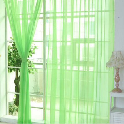 Peekaboo Studio Sheer Tulle Curtains - Modern, Transparent, Lightweigh