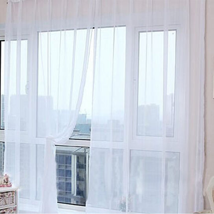 Peekaboo Studio Sheer Tulle Curtains - Modern, Transparent, Lightweigh