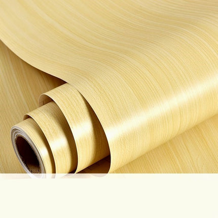 Wood Grain Self-Adhesive Wallpaper Roll — Peel & Stick Contact Paper