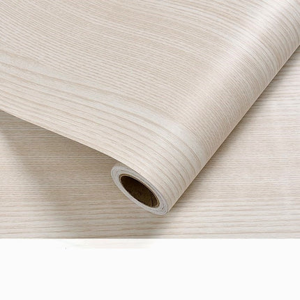 Wood Grain Self-Adhesive Wallpaper Roll — Peel & Stick Contact Paper