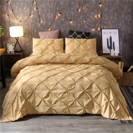 Peekaboo Studio Solid Color Duvet Cover Set - Soft, Durable Fabric