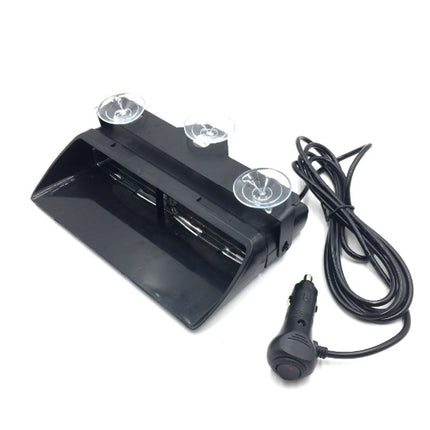 16 LED 12V Strobe Light With Suction Cup Multi Color Warning Light
