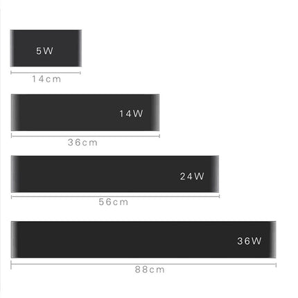 LED Wall Light for Corridor and Bathroom Mirror Front Light Square 360mm