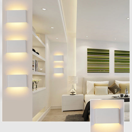 LED Wall Light for Corridor and Bathroom Mirror Front Light Square 360mm