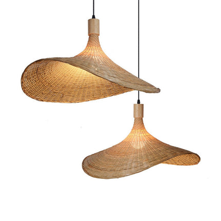 Très Elite Bamboo Chandelier - Japanese Style, Eco-Friendly Design