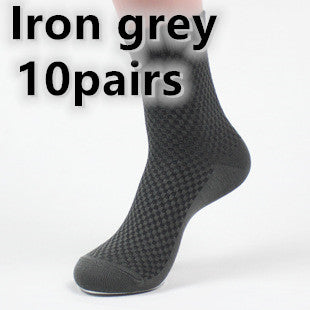 Peekaboo Studio Men's Bamboo Fiber Socks - Soft, Breathable Comfort