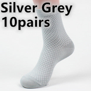 Peekaboo Studio Men's Bamboo Fiber Socks - Soft, Breathable Comfort