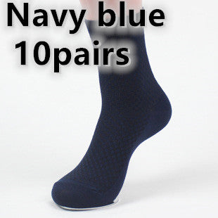 Peekaboo Studio Men's Bamboo Fiber Socks - Soft, Breathable Comfort