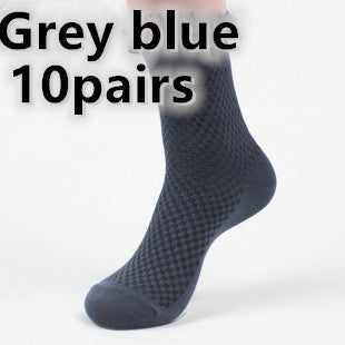 Peekaboo Studio Men's Bamboo Fiber Socks - Soft, Breathable Comfort