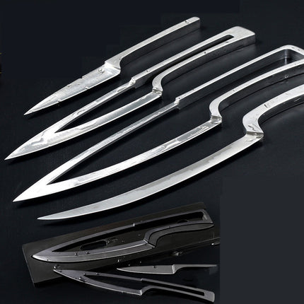 Creative Combination Knife Set – 440C Stainless Steel Kitchen Knives for Fruit