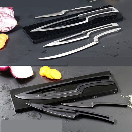 Creative Combination Knife Set – 440C Stainless Steel Kitchen Knives for Fruit