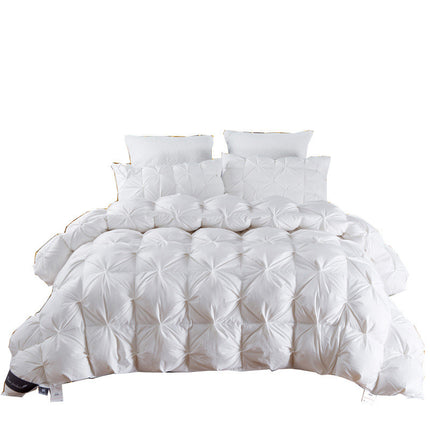 Peekaboo Studio Thick Duck Down Winter Quilt - Double Size, Warm & Coz