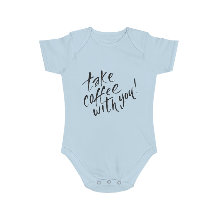 Très Bébé Organic Cotton Baby Onesie with Sustainable Accreditations