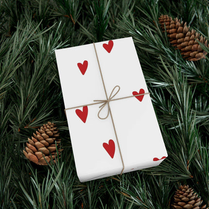 Luxurious Eco-Friendly Valentine Gift Wrapping Paper - Crafted in the USA