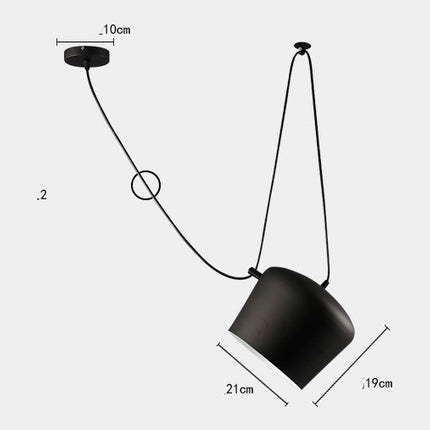 Chandelier Modern Restaurant Window LED Lamp Snare Chandelier