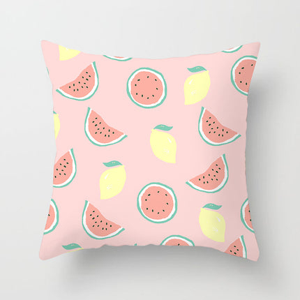 Summer Fruit Hug Pillowcase Home Sofa Cushion Pillow Cushion Cover