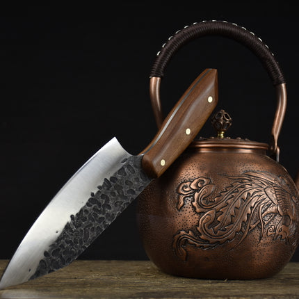 Fish Fillet Knife with Rosewood Handle — 5Cr15MOV Steel, 26.5 cm Full Length