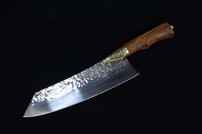 Rosewood Handle Kitchen Knife — 21 cm Blade in 7Cr17MOV Steel