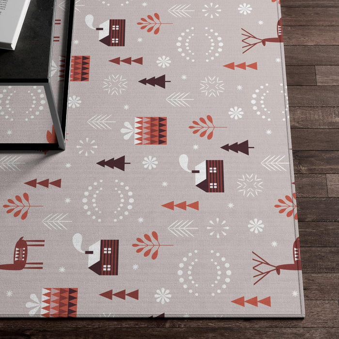 Luxurious Personalized Christmas Children's Room Rug: Elevate Your Space with Style & Safety