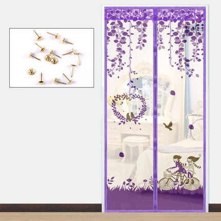 Peekaboo Studio Self-Absorbent Magnetic Mosquito Curtain - Easy Instal