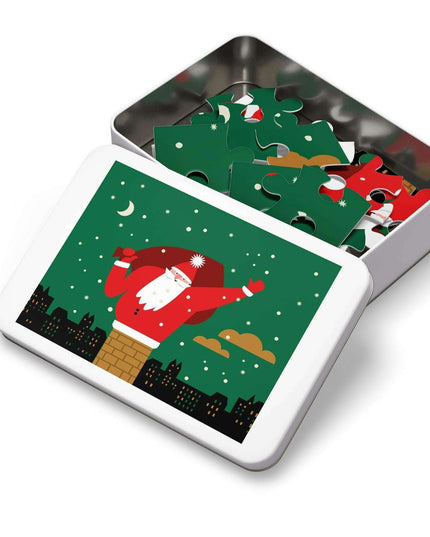 Joyful Christmas Family Puzzle Experience