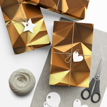 Elegant 3D Handmade Gift Wrap Paper Collection - Available in Matte & Satin Finishes - Proudly Made in the USA