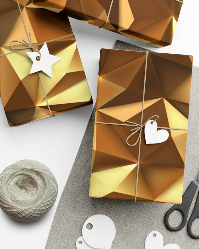 Elegant 3D Handmade Gift Wrap Paper Collection - Available in Matte & Satin Finishes - Proudly Made in the USA