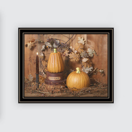 Billy Jacobs 2-Piece Framed Wall Art - Friends & Pumpkins Decor