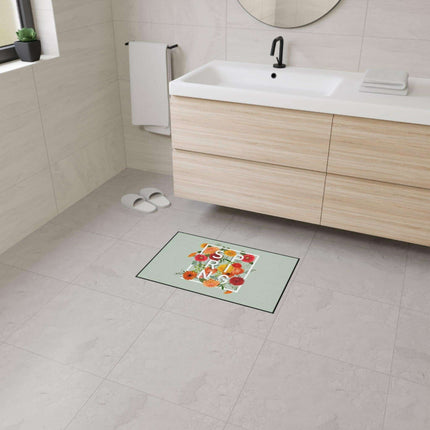 Elegant Black Edged Geometric Luxury Rug - Premium Home Accent Decor