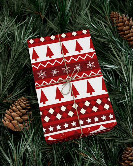 Elegant Customizable Christmas Gift Wrap - Premium Matte & Satin Finishes Made in the USA