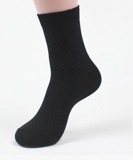 Peekaboo Studio Men's Bamboo Fiber Socks - Soft, Breathable Comfort