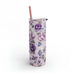 20oz Elegant Matte Stainless Steel Skinny Tumbler by Maars Maker - Sip in Luxury