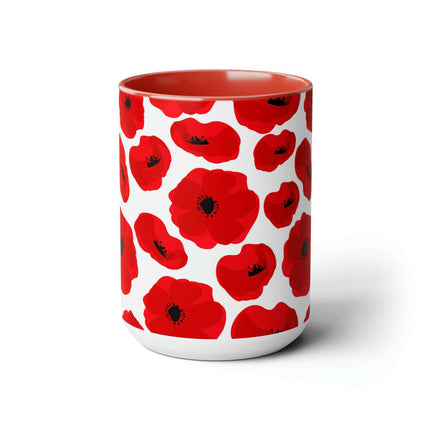 Sophisticated Dual-Color Ceramic Coffee Cups - Maison d'Elite Enigma Series