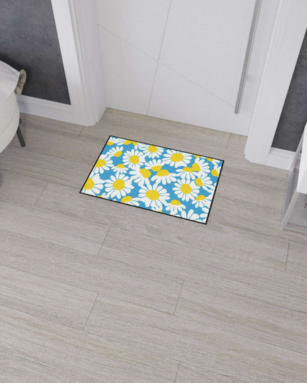 Personalized Chic Daisy Non-Slip Floor Mat for Stylish Home Interiors